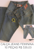 CALÇA JEANS FEMININA MORENA ROSA