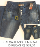 CALÇA JEANS FEMININA CARMIM