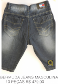 BERMUDA JEANS MASCULINA TOMMY