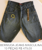 BERMUDA JEANS MASCULINA ELLUS