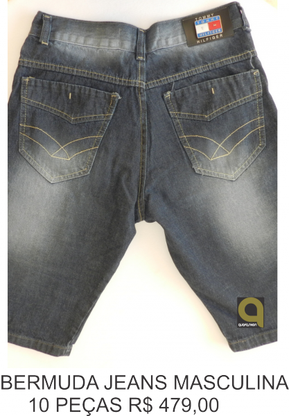 BERMUDA JEANS MASCULINA TOMMY